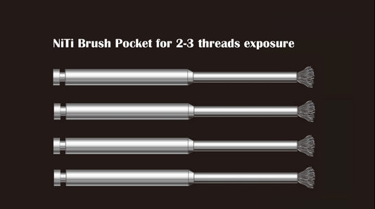 002_NiTi Brush Pocket for more than 2 threads exposure (4ea/Box)